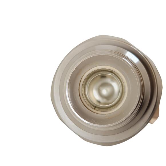 Vintage Thermos Brand 2404 Quart-Size Vacuum Flask Beige w/ Cups & Lid - Picture 8 of 13